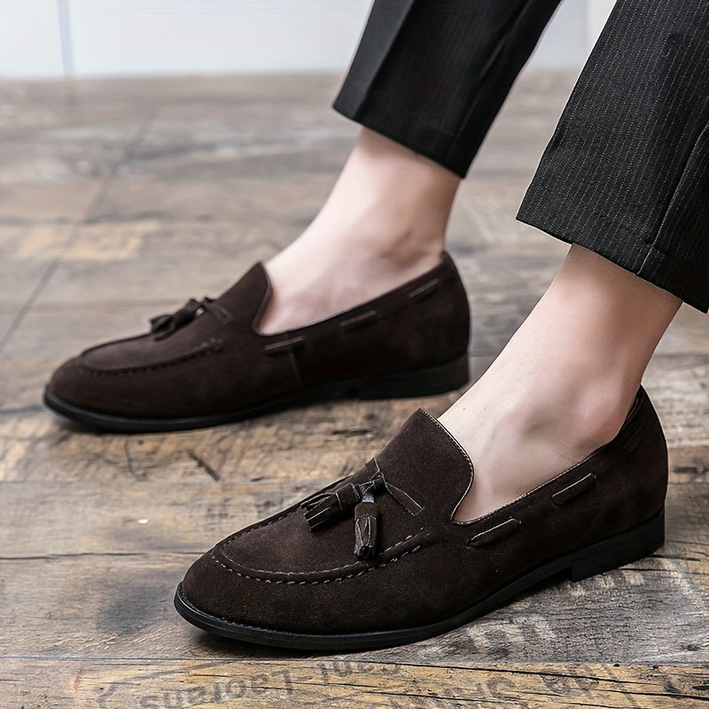 RetroStep – Vintage Loafer aus Wildleder für Männer