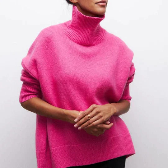 Amelie – Übergroßer rollkragenpullover