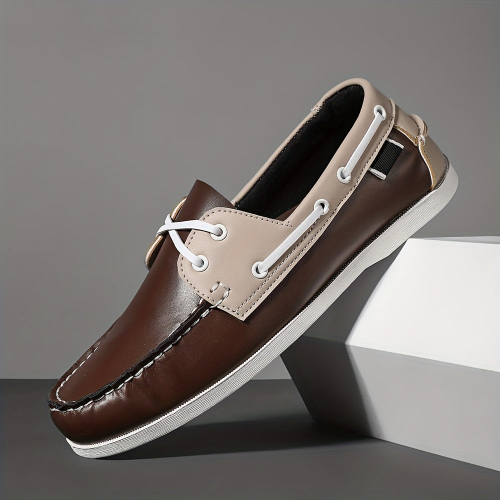 LederKomfort – Herren Casual Leder Slip-Ons