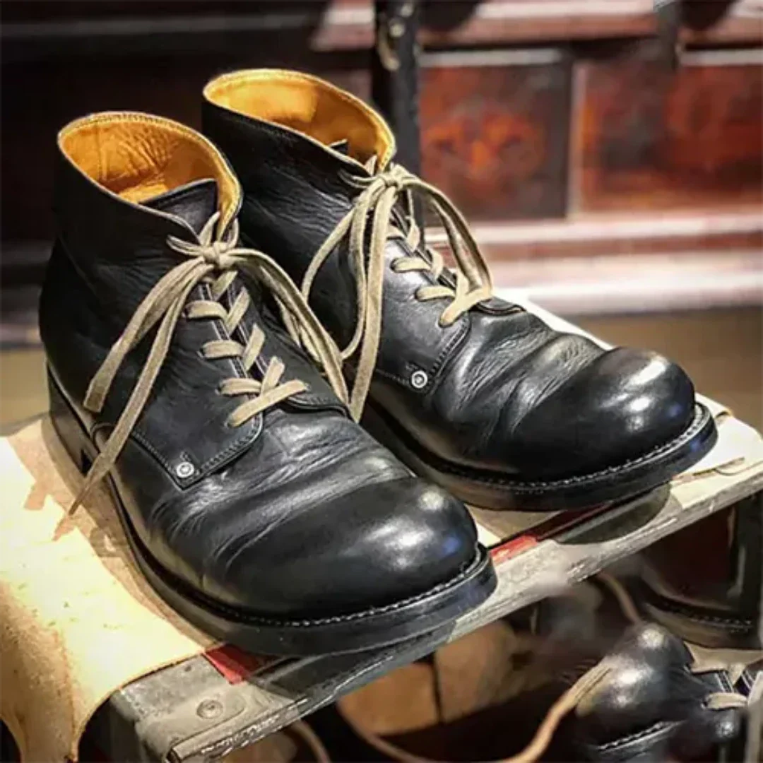 Axton | Herre Jahrgang  Wasserdicht Stiefel | Klassische