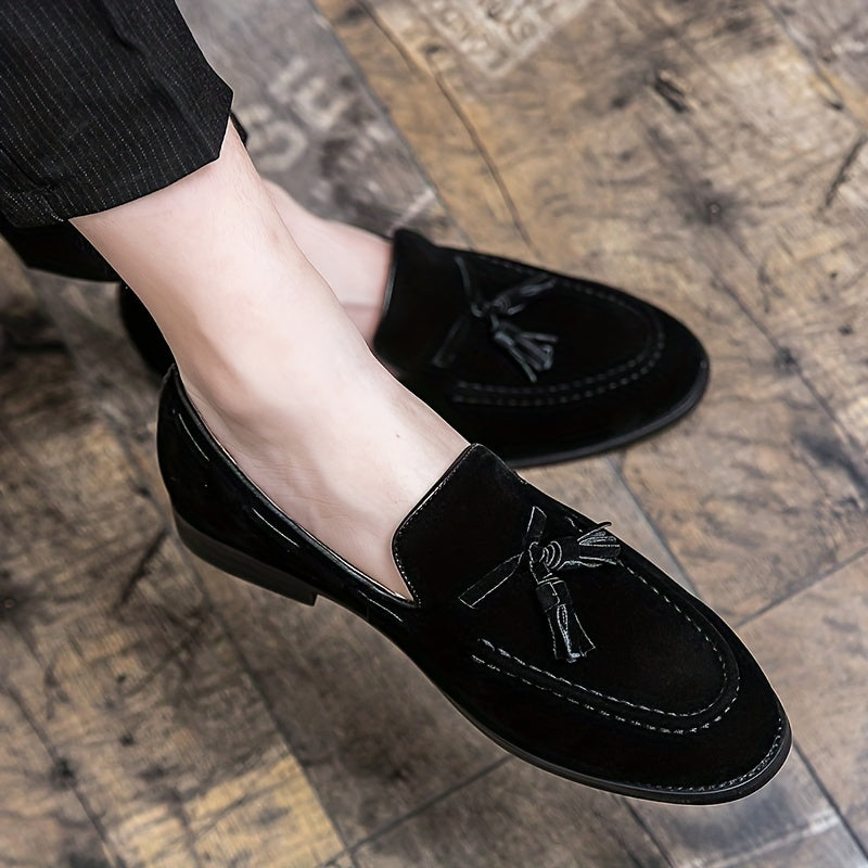 RetroStep – Vintage Loafer aus Wildleder für Männer