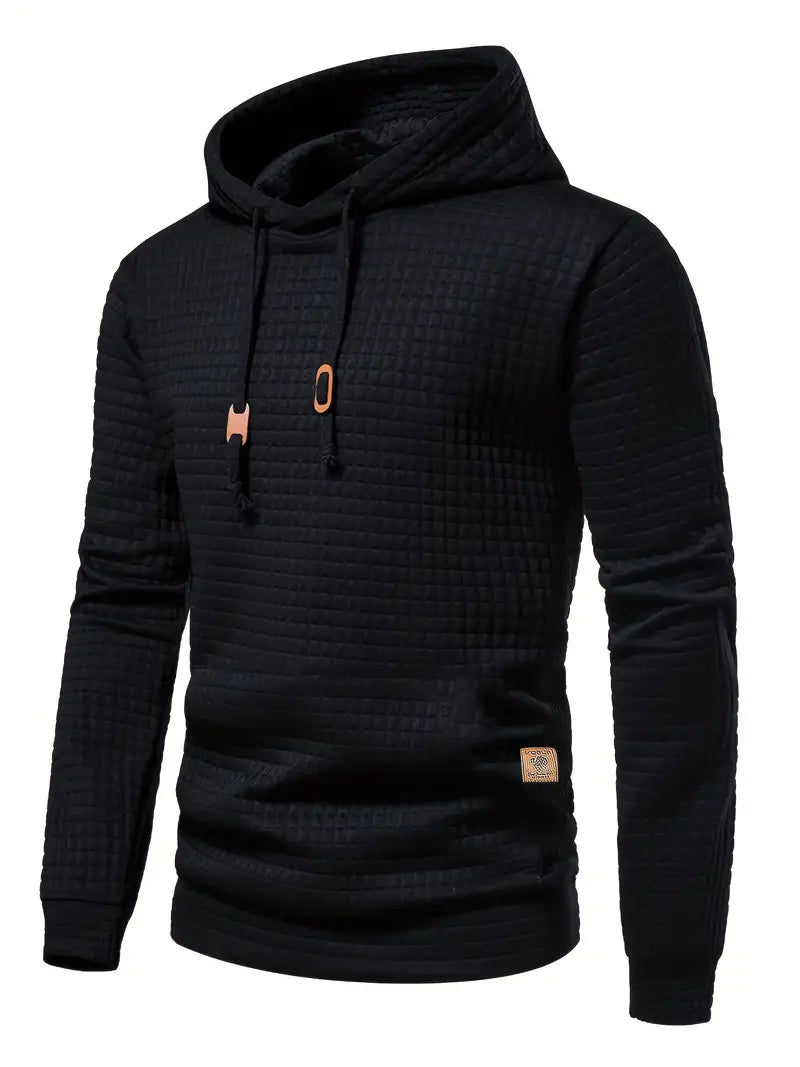 Moon | Herren Elegantes Winter  Kapuzenpulli | Langarm