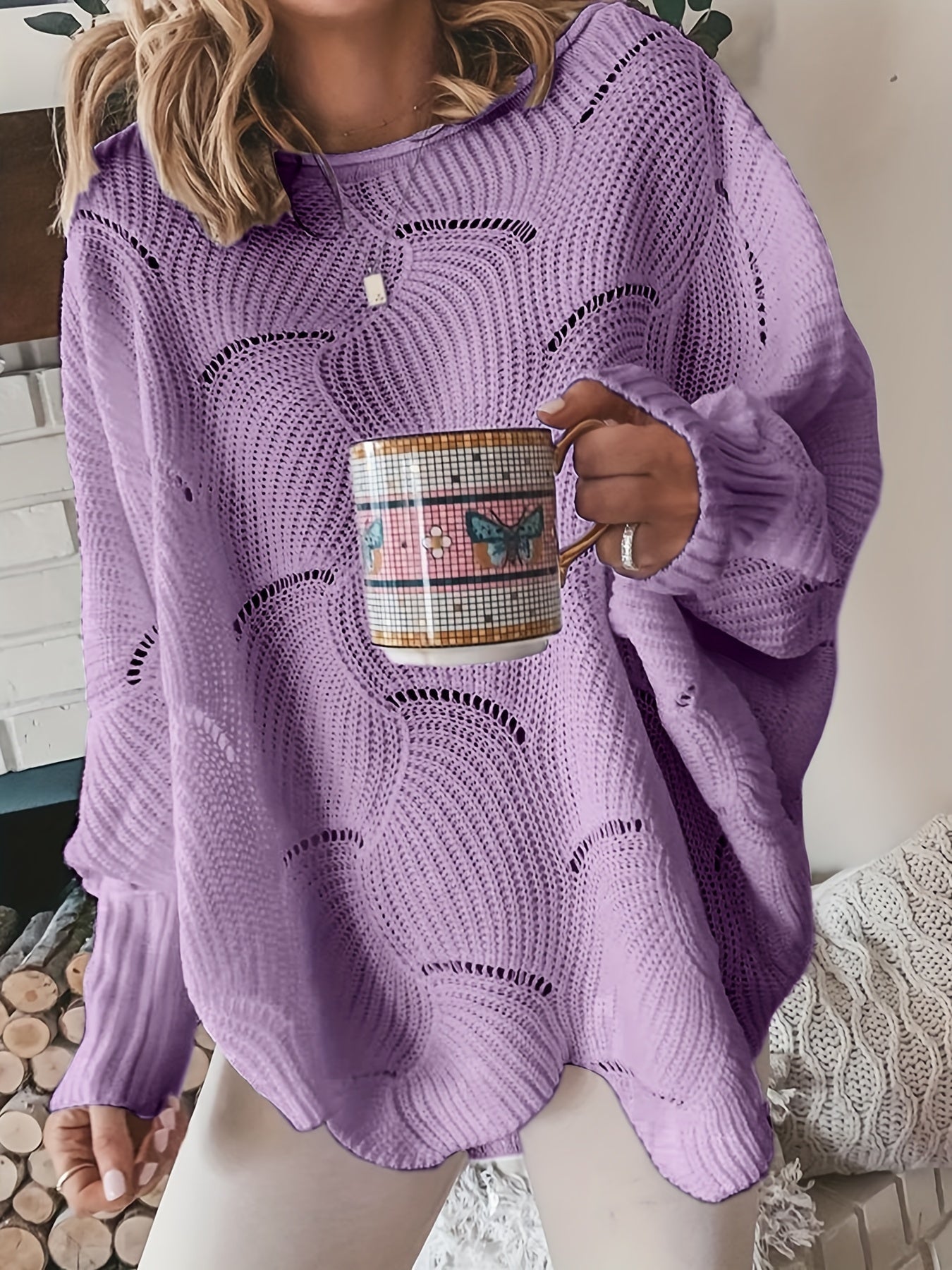 Vienne - Pullover mit Rundhalsausschnitt