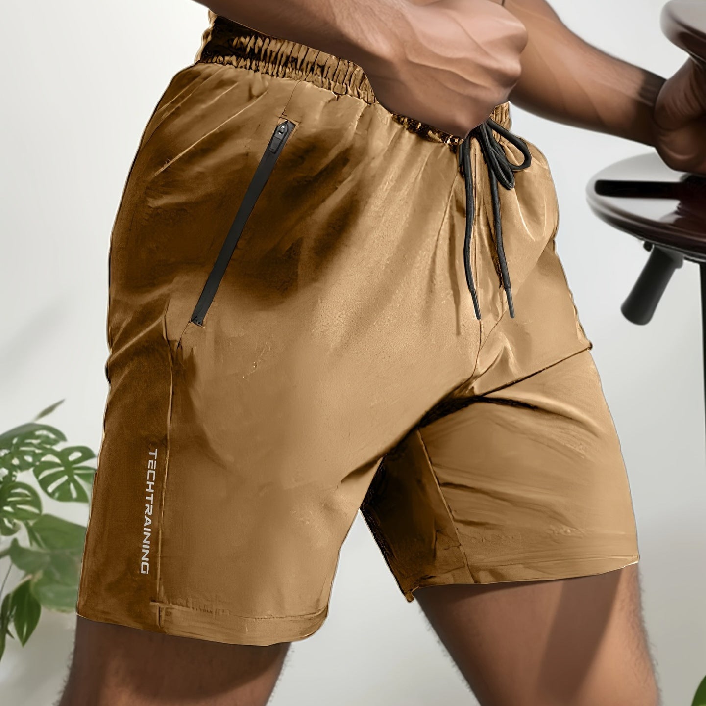 Herren Sport Shorts Atmungsaktiv und Schnell trocknend