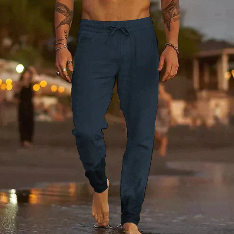 Jacobo | Lässige Herrenhose aus Leinen