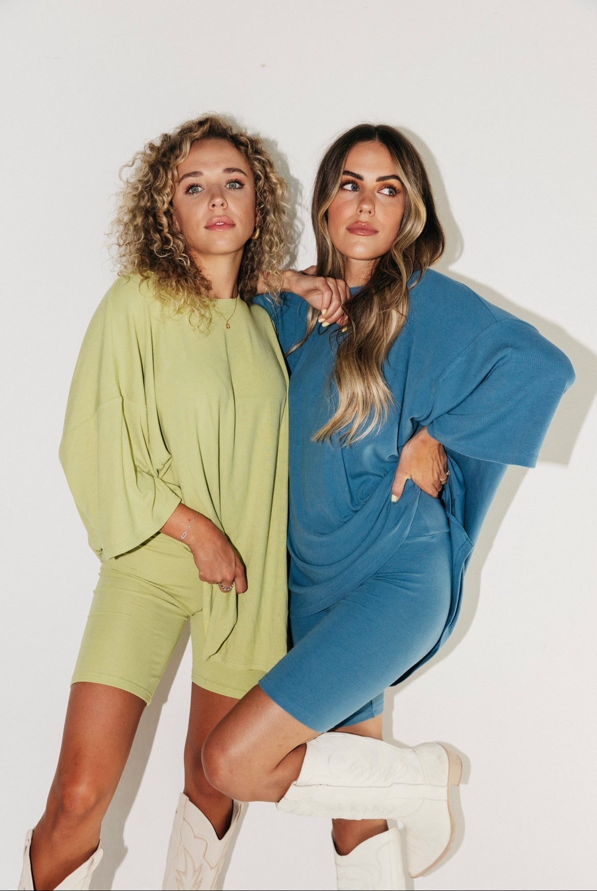 Ara - Damen Lounge Set mit Oversize T-Shirt und Biker Shorts