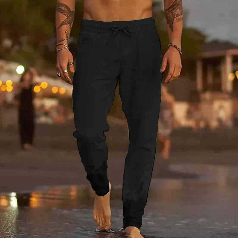 Jacobo | Lässige Herrenhose aus Leinen