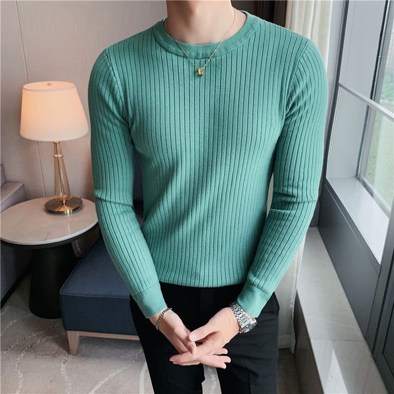 Lässiger gerippter Pullover für Männer - Leon