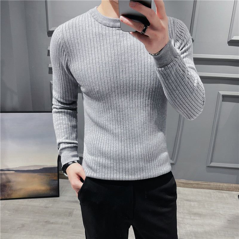 Lässiger gerippter Pullover für Männer - Leon