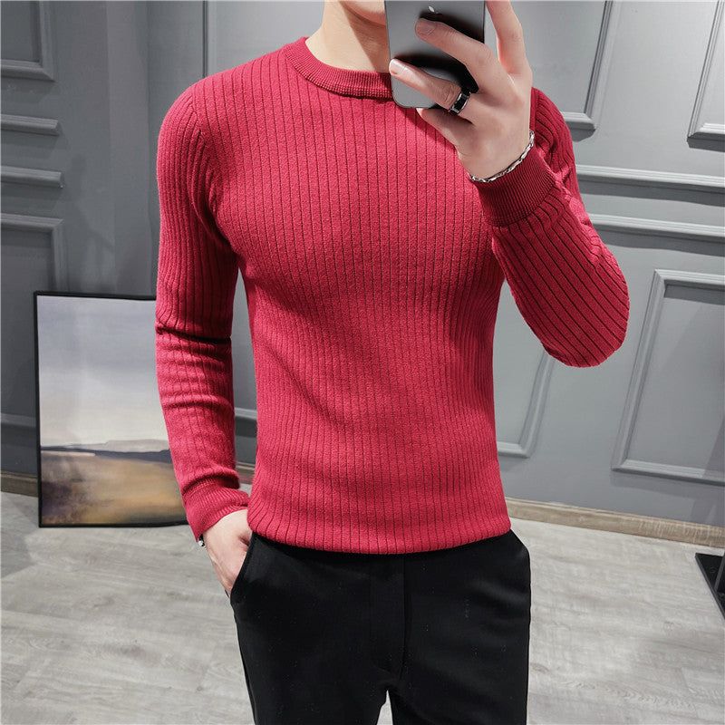 Lässiger gerippter Pullover für Männer - Leon