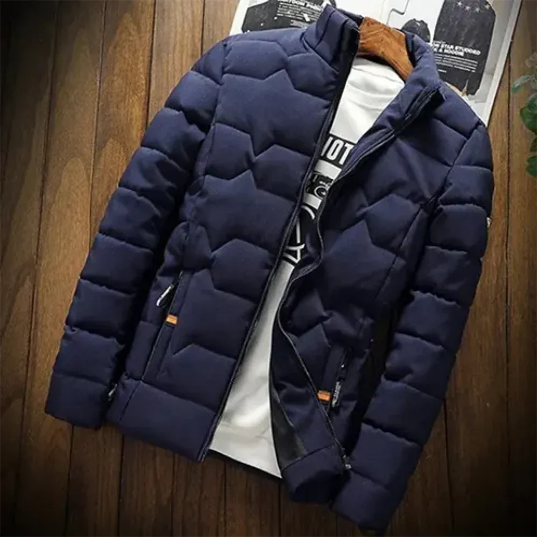 Abram | Herren Warme Puffer Jacke | Reißverschluss