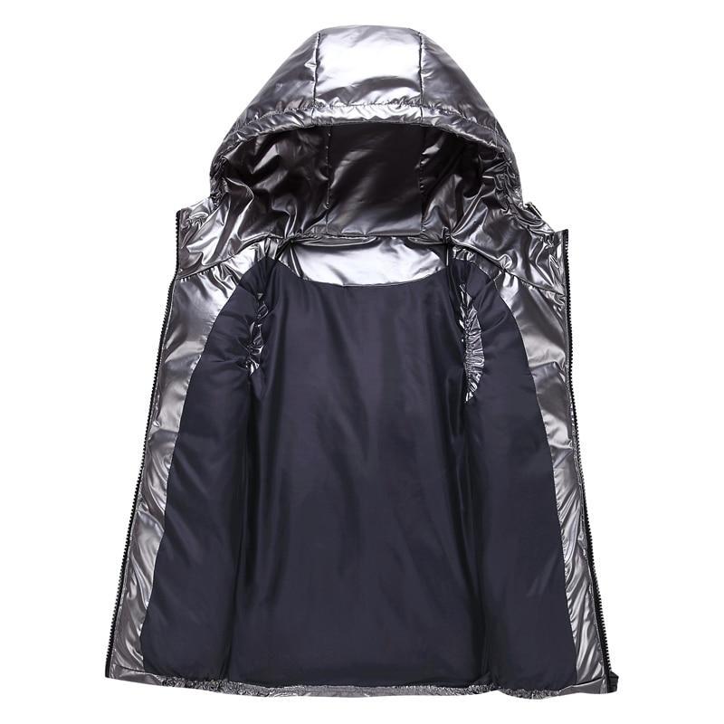 Denielle | Damen Elegante Kapuzen Weste | Warme