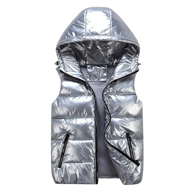 Denielle | Damen Elegante Kapuzen Weste | Warme