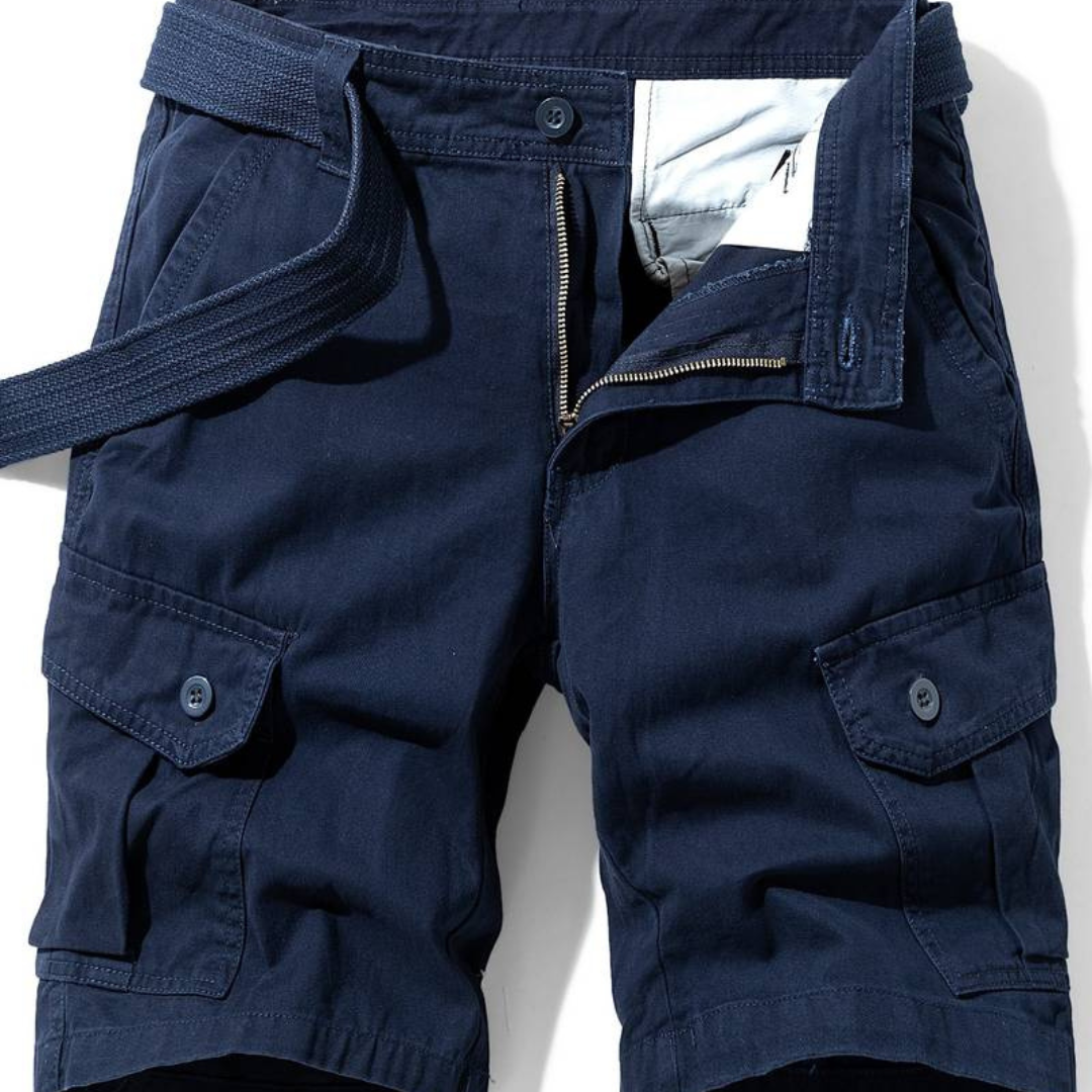 Zenver | Herren Cargo Mehrere Taschen Kurze