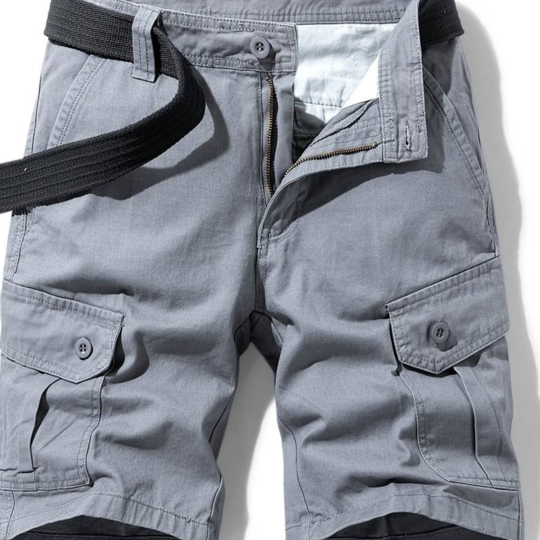 Zenver | Herren Cargo Mehrere Taschen Kurze