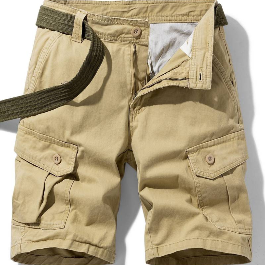 Zenver | Herren Cargo Mehrere Taschen Kurze