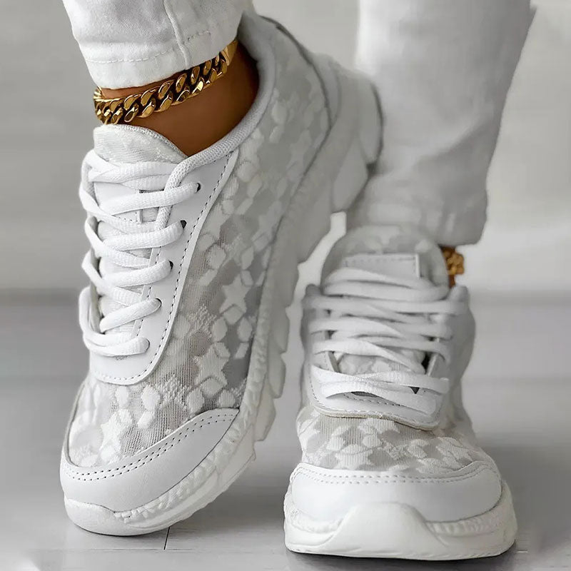 Luxuriöse orthopädische Turnschuhe für aktive Frauen - Karin