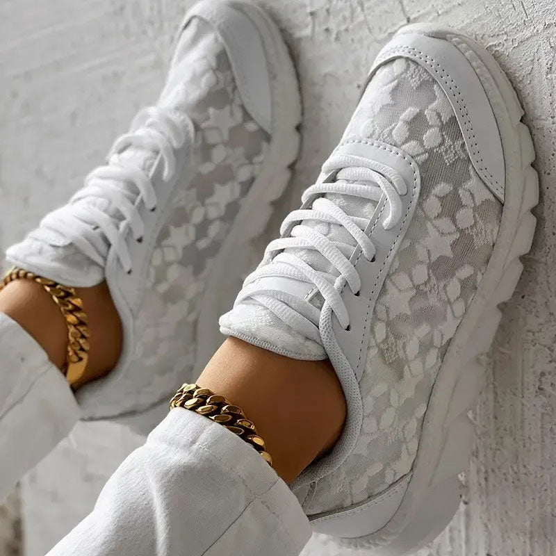 Luxuriöse orthopädische Turnschuhe für aktive Frauen - Karin