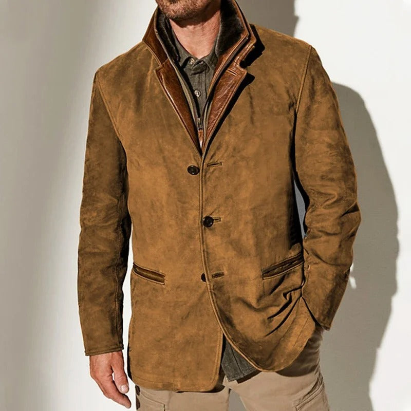 Zenrick | Herren-Softshell-Mantel | Vintage