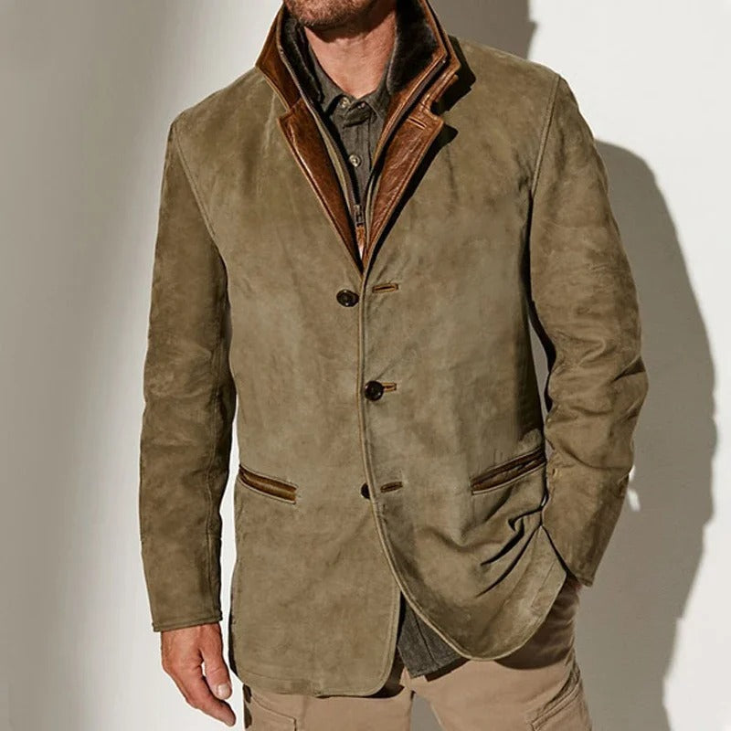 Zenrick | Herren-Softshell-Mantel | Vintage
