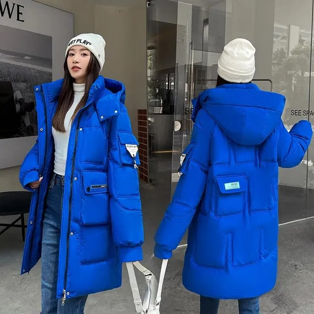 Lisley | Damen Elegante Winter Parka Jacke | Warme