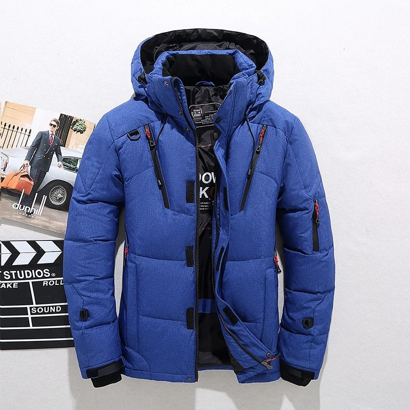 Jan | Herren Stylische Puffer Jacke | Hoodie