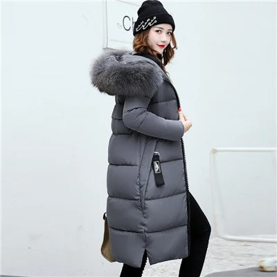Carla | Damen Stylische Puffer Winterjacke | Warme