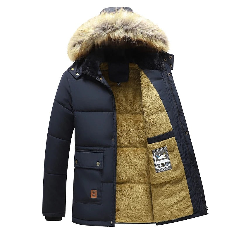 Max | Herren Elegante Winter-Jacke | Warme