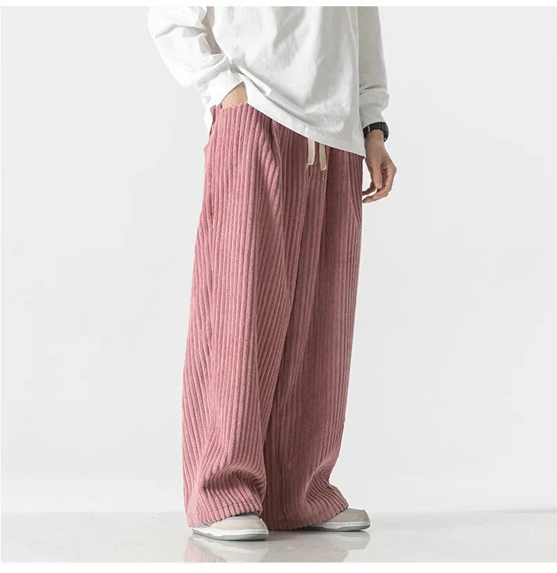 YOHAN - Modische oversized Cordhosen